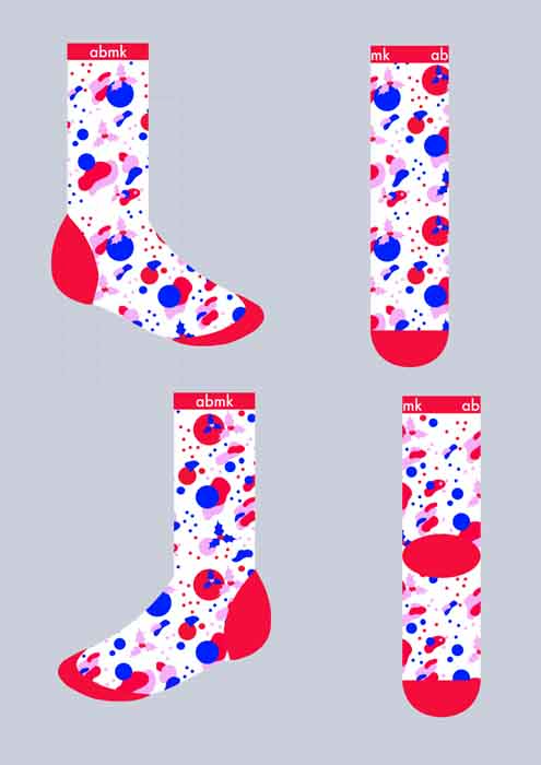 Розробка власного дизайну на сайті 1and1 socks