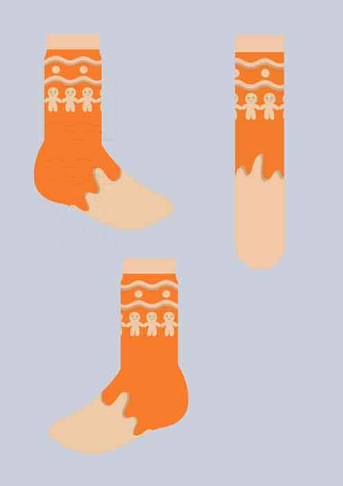 Розробка власного дизайну на сайті 1and1 socks