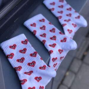 Шкарпетки 1and1 з малюнком Серця NO на сайті 1and1 socks
