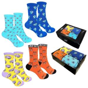 Набір шкарпеток ОЧІ від 1and1 з 4 пар шкарпеток чоловічий на сайті 1and1 socks