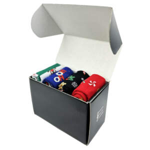 Frosty Christmas set of insulated socks from 1and1 for men