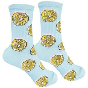Socks from 1and1 with lemons pattern (women's)
