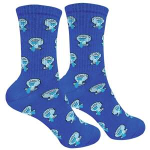Socks from 1and1 with Squidward pattern (women's)