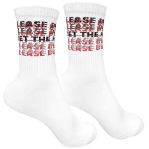 Socks from 1and1 with the inscription Please ... don't leave (men's)