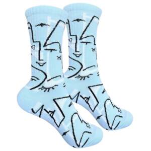 Socks with "Mask" print by 1and1 (men's)