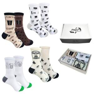 A set of socks "LIFE" from 1and1, 4 pairs (men's)