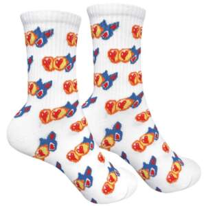 Socks by 1and1 with Tom 2.0 print (women's)