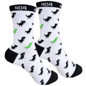 Socks with dinosaur print DINO 404 from 1and1 (women's)