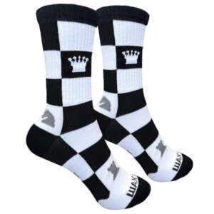 Socks with Checkmate print from 1and1 (women's)