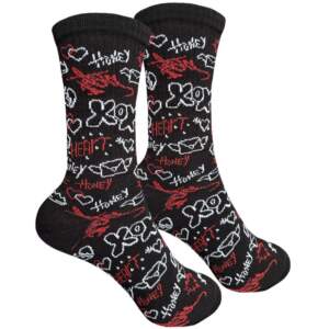 Socks with LOVE print by 1and1 (women's)