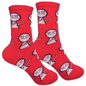 Socks from 1and1 F*ck red 2.0 (men's)