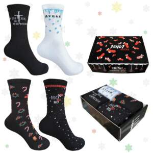 Christmas set DUBAK from 1and1 of insulated socks (women's)
