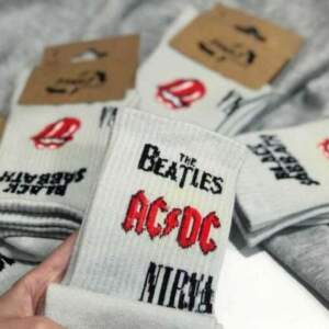 Socks from 1and1 with ROCK 2.0 print (women's)
