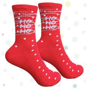 Socks 1and1 Ho ho red (men's)