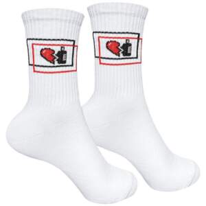 Socks from 1and1 with Wine print (women's)