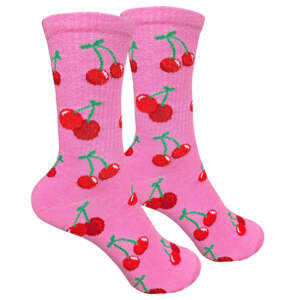 Socks from 1and1 with Cherry pattern (women's)