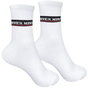 Socks from 1and1 with the inscription Never mind (women's)