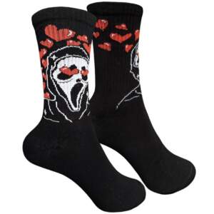 Socks with "Scream" print by 1and1 (women's)