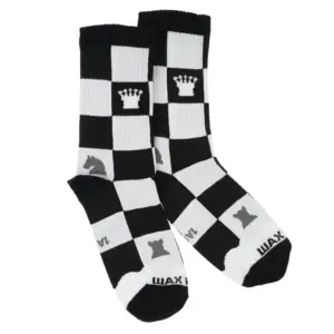 Socks with Checkmate print from 1and1 (women's)