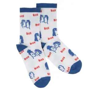 Socks with KISS print (women's)