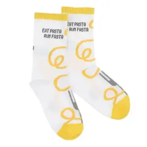 Socks with "FASTA" print from 1and1