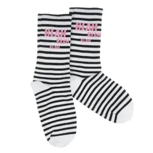 Socks with "Blah blah" print by 1and1 (women's)