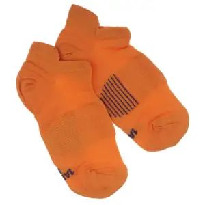 Women's sports socks "TABATA" in orange color from 1and1