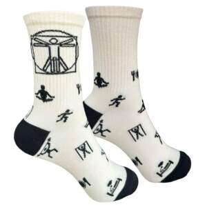 Socks with a HUMAN print by 1and1 (women's)