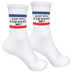Socks from 1and1 with the inscription Are you kidding? (men's)