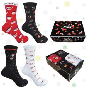 Christmas set Christmas mood from 1and1 of 4 pairs of insulated (men's)